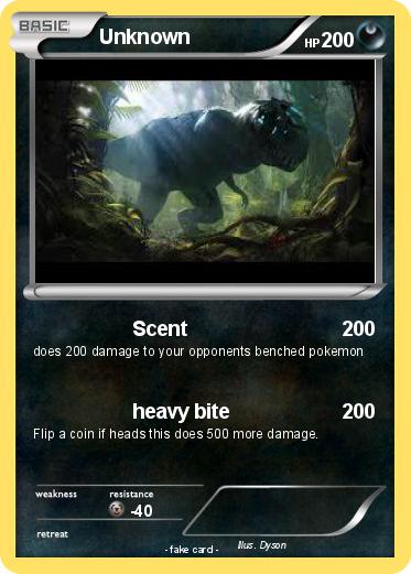 Pokemon Unknown