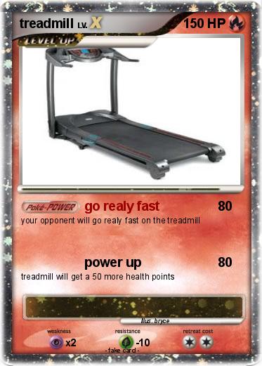 Pokemon treadmill