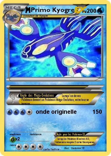 Pokemon Primo Kyogre