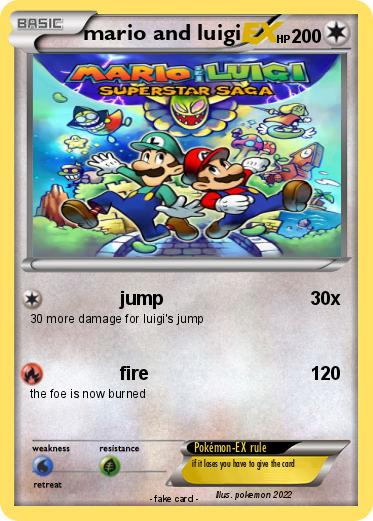 Pokemon mario and luigi