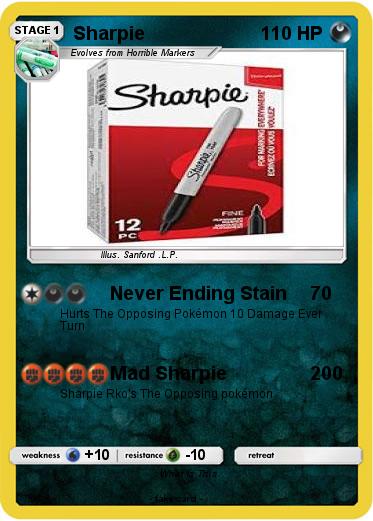 Pokemon Sharpie