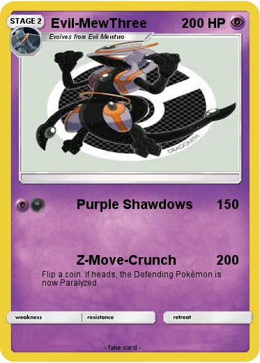 Pokemon Evil-MewThree