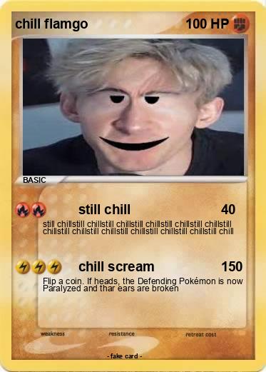 Pokemon chill flamgo