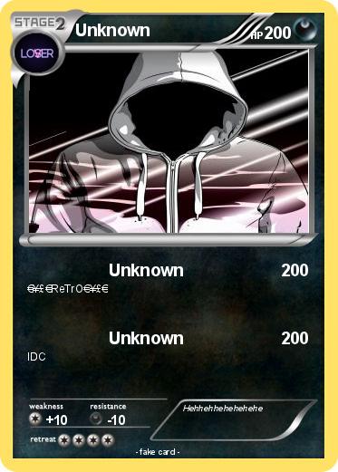 Pokemon Unknown