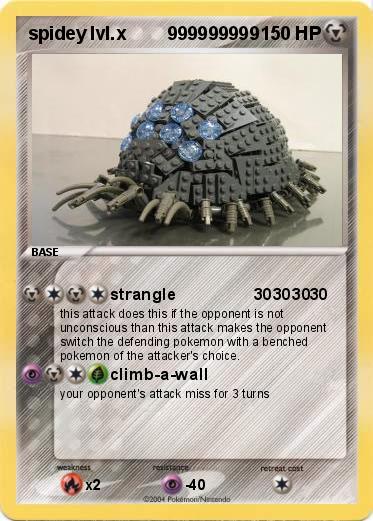 Pokemon spidey lvl.x        999999999