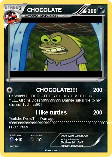 Pokemon CHOCOLATE