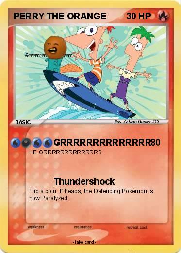 Pokemon PERRY THE ORANGE