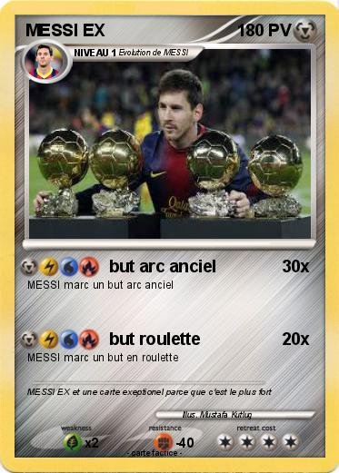 Pokemon MESSI EX