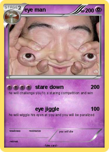 Pokemon eye man