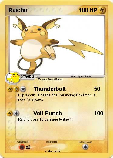 Pokemon Raichu