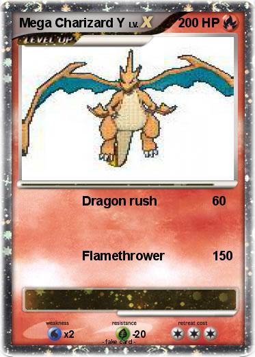 Pokemon Mega Charizard Y