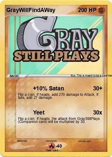 Pokemon GrayWillFindAWay