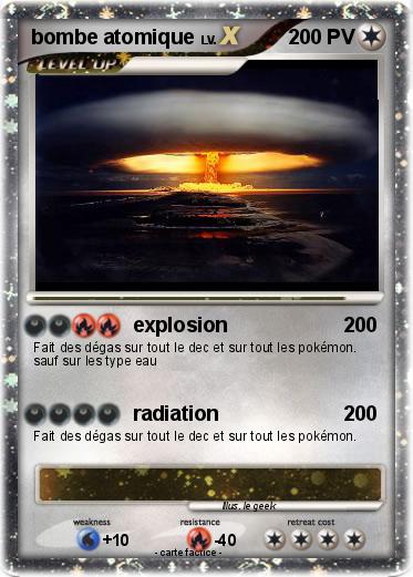 Pokemon bombe atomique