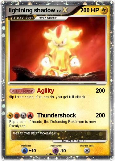 Pokemon lightning shadow