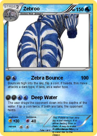 Pokemon Zebroo