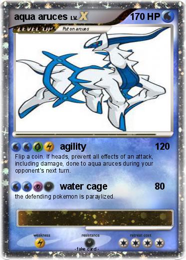Pokemon aqua aruces
