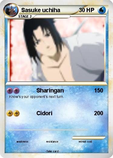 Pokemon Sasuke uchiha