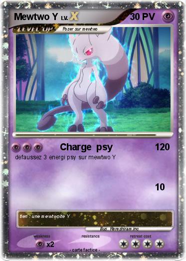 Pokemon Mewtwo Y