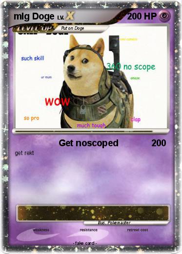 Pokemon mlg Doge
