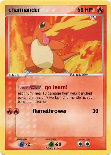 Pokemon charmander
