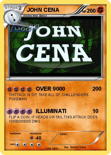 Pokemon JOHN CENA