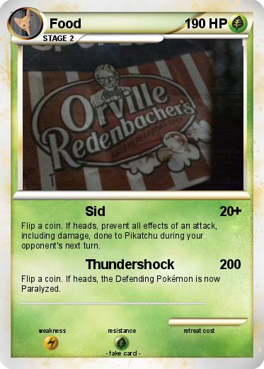 Pokemon Food