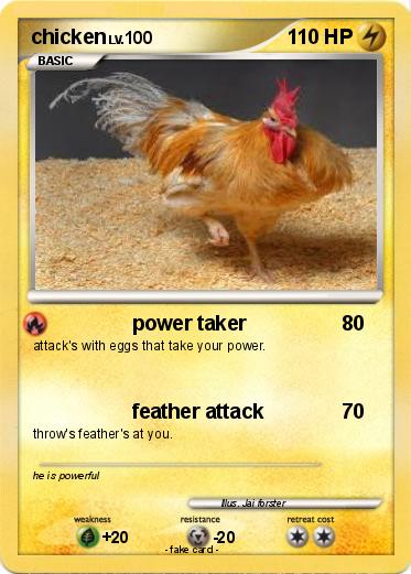Pokemon chicken