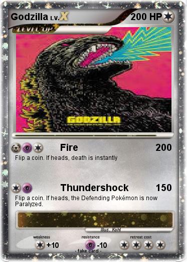 Pokemon Godzilla