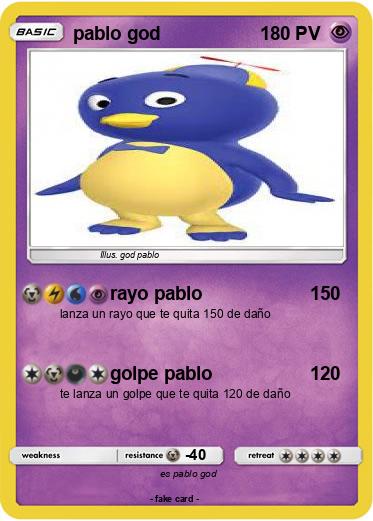 Pokemon pablo god