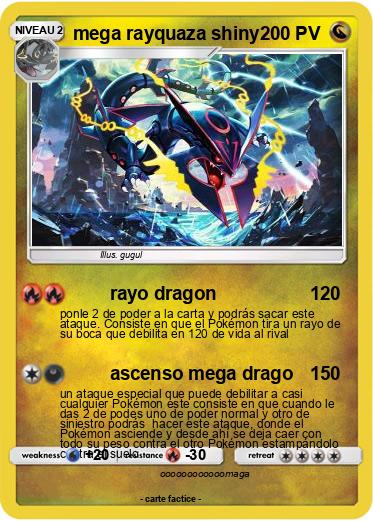 Pokemon mega rayquaza shiny