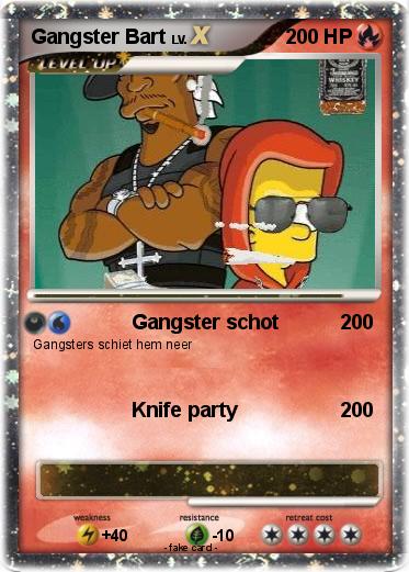 Pokemon Gangster Bart