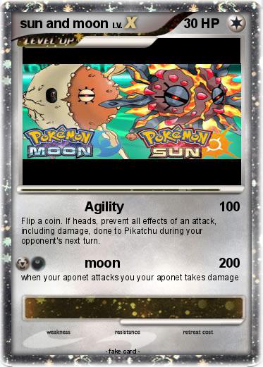 Pokemon sun and moon
