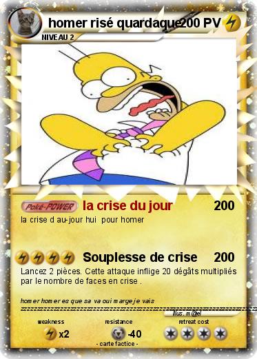 Pokemon homer risé quardaque