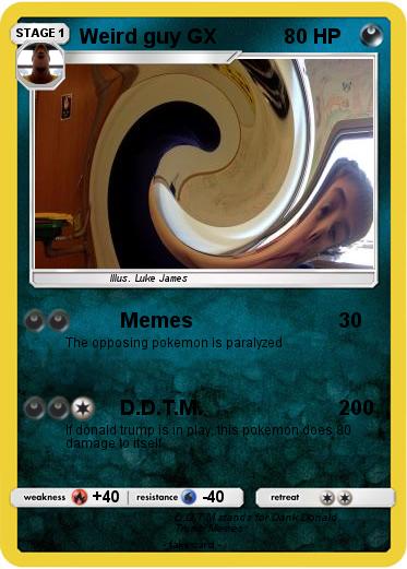 Pokemon Weird guy GX