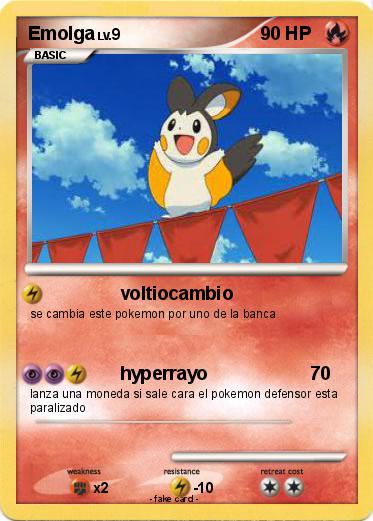 Pokemon Emolga