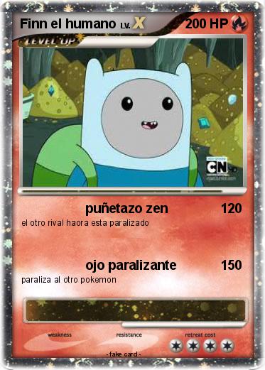 Pokemon Finn el humano