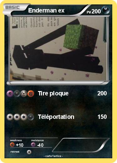 Pokemon Enderman ex