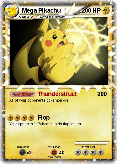 Pokemon Mega Pikachu