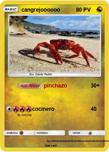 Pokemon cangrejoooooo