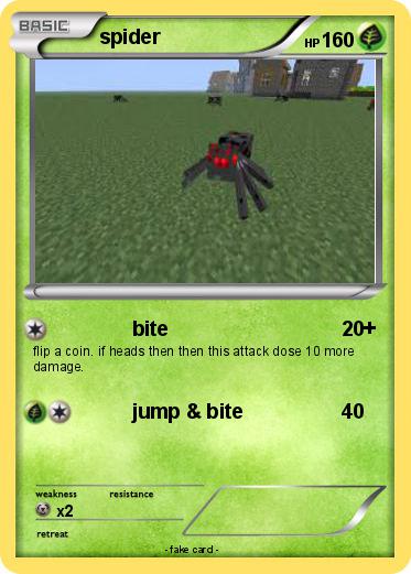 Pokemon spider