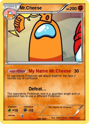 Pokemon Mr.Cheese