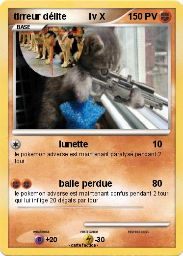 Pokemon tirreur délite         lv X