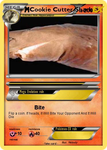 Pokemon Cookie Cutter Shark