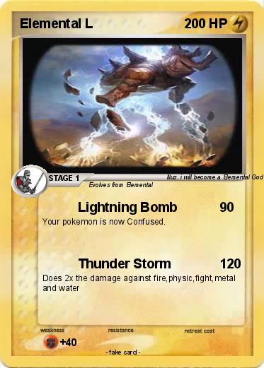 Pokemon Elemental L