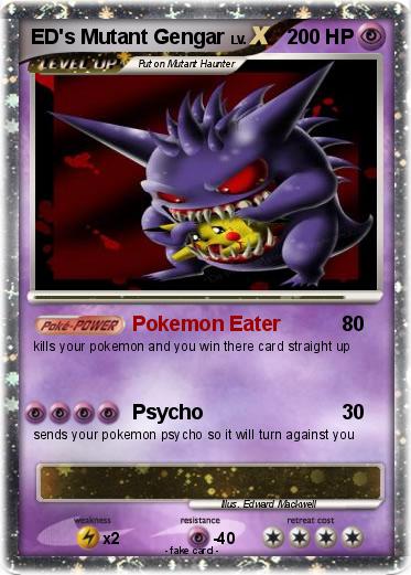 Pokemon ED's Mutant Gengar