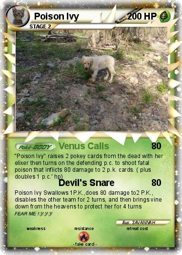 Pokemon Poison Ivy