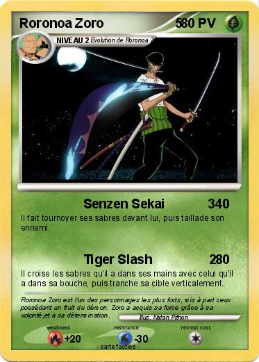 Pokemon Roronoa Zoro                    5