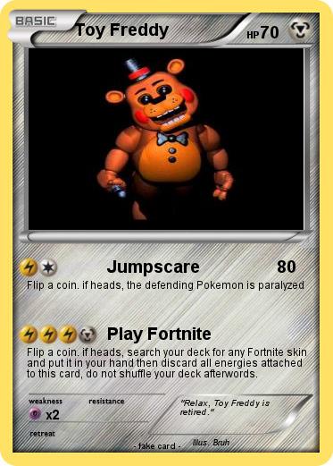 Pokemon Toy Freddy