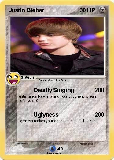 Pokemon Justin Bieber