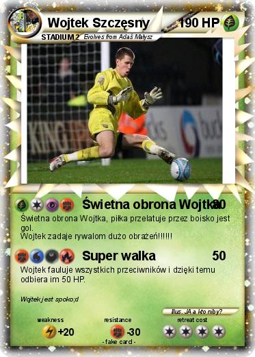 Pokemon Wojtek Szczęsny